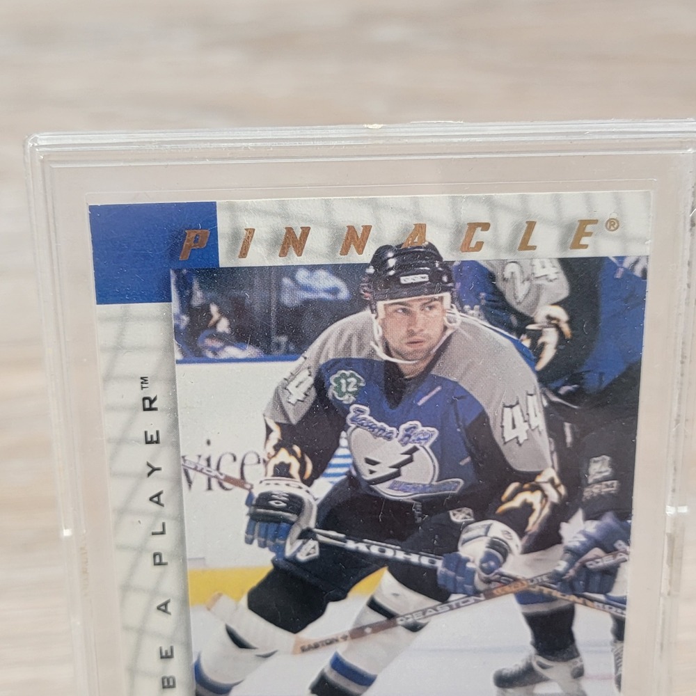 Roman Hamrlik Autographed 1998 Pinnacle Trading Card Tampa Bay Lightning - Picture 4 of 6